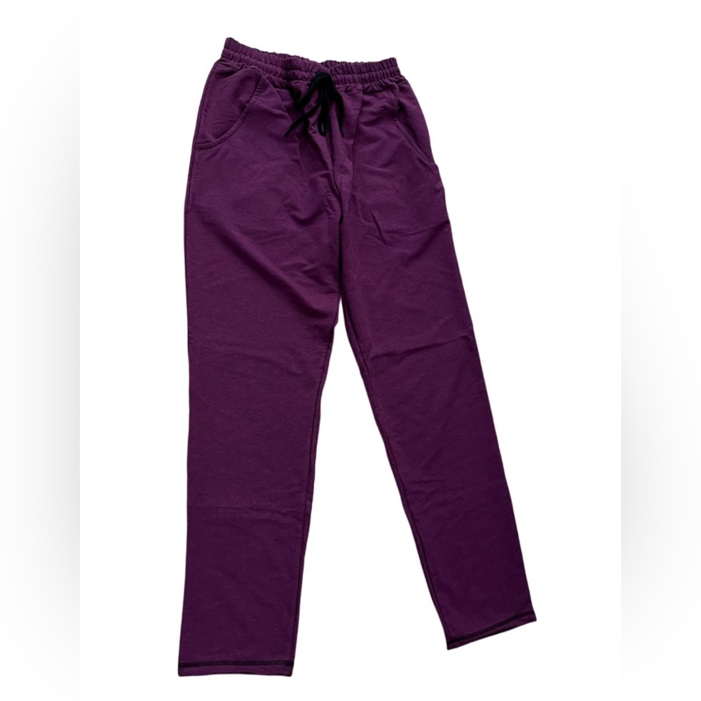NWT Burgundy Jogger Pants Woman’s Size Large